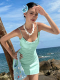 Yaneth Lace Mesh Mini Dress [9V3LJSNV]