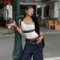 Yaneth One-Shoulder Lace Camisole [ZQ44W8RG]