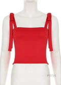 Yara Backless Bow-Tie Top [1EAUK0E4]