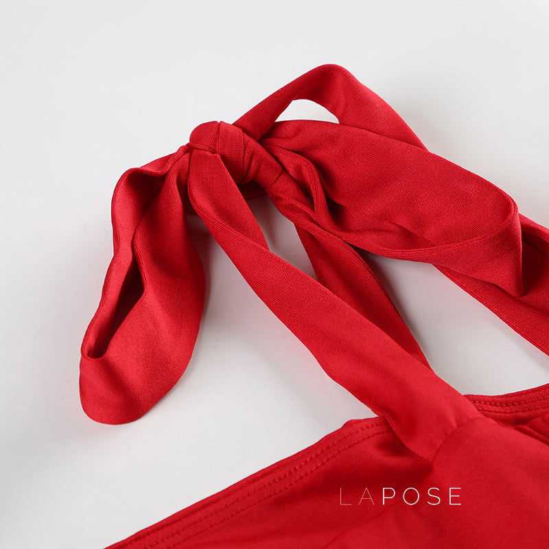 Yara Backless Bow-Tie Top [ENHHZIC7]