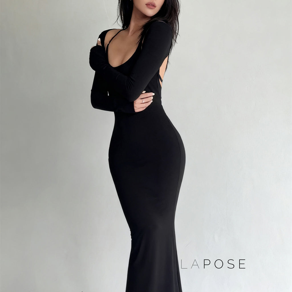 Yaritza Halter Maxi Set [PS0D7P5C]