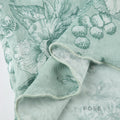 Yehudis Twisted Floral Mesh Top [RFTJH148]
