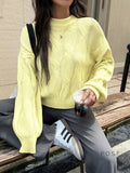 Yitty Cozy Knit Sweater [F3SGGKAK]
