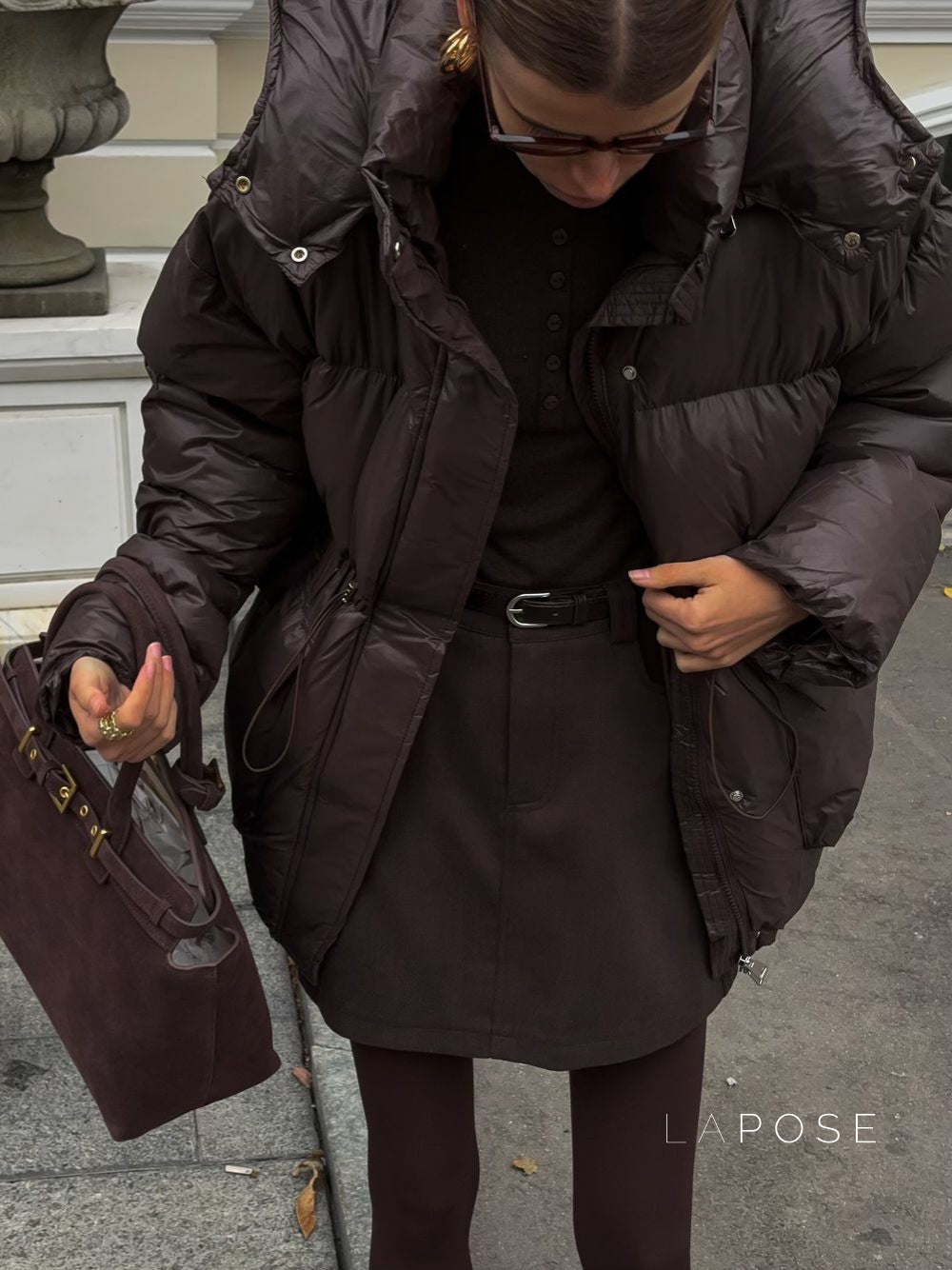 Zalayah Cropped Puffer Jacket [VRSQ9ADA]