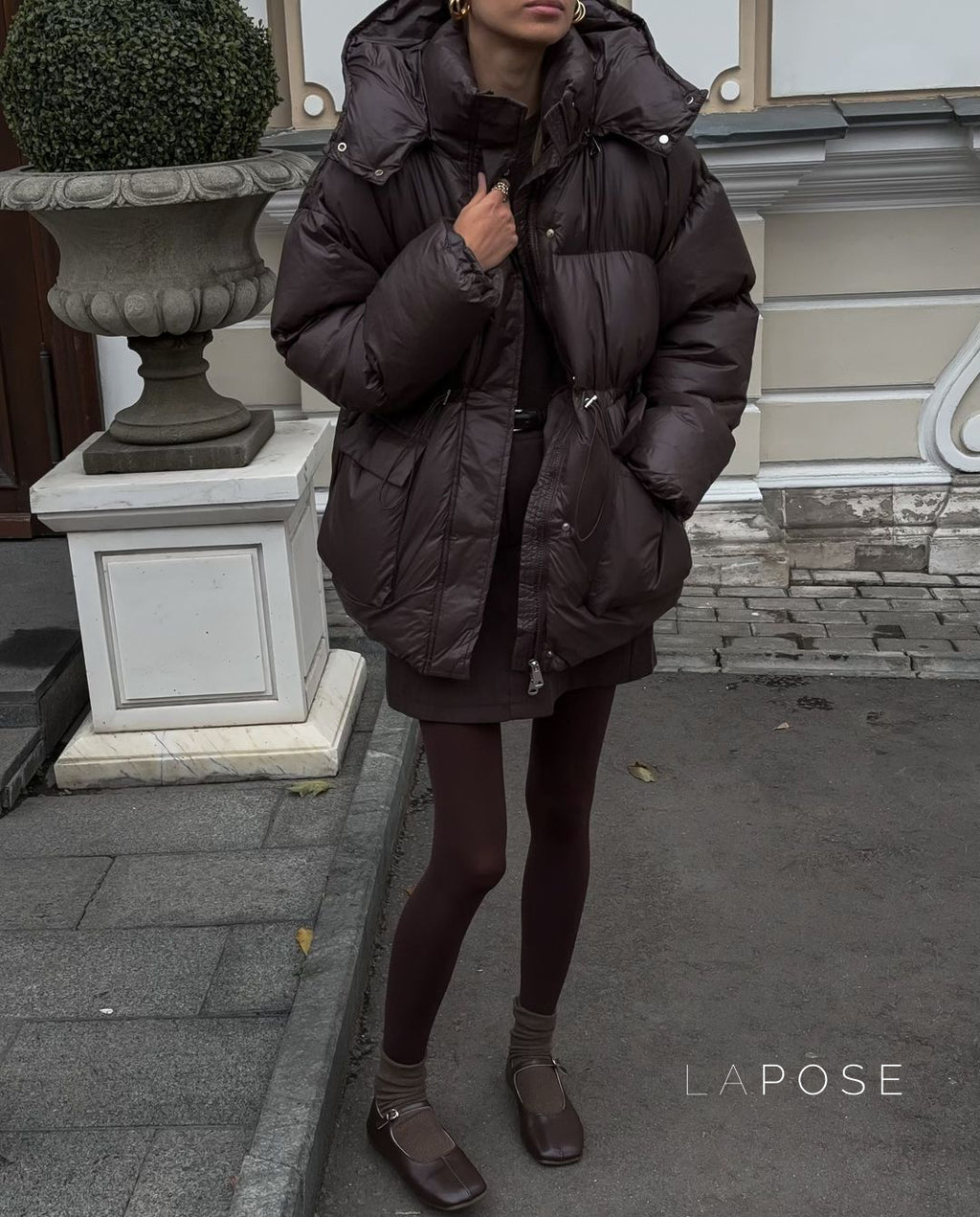 Zalayah Cropped Puffer Jacket [ZLQ1GV0L]