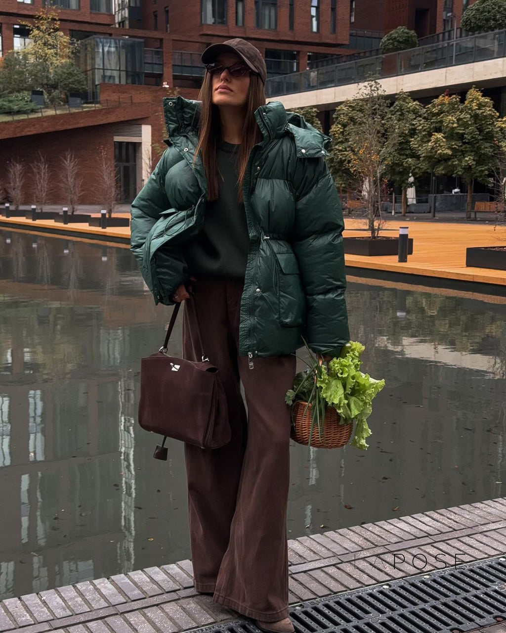 Zalayah Cropped Puffer Jacket [556EGS43]