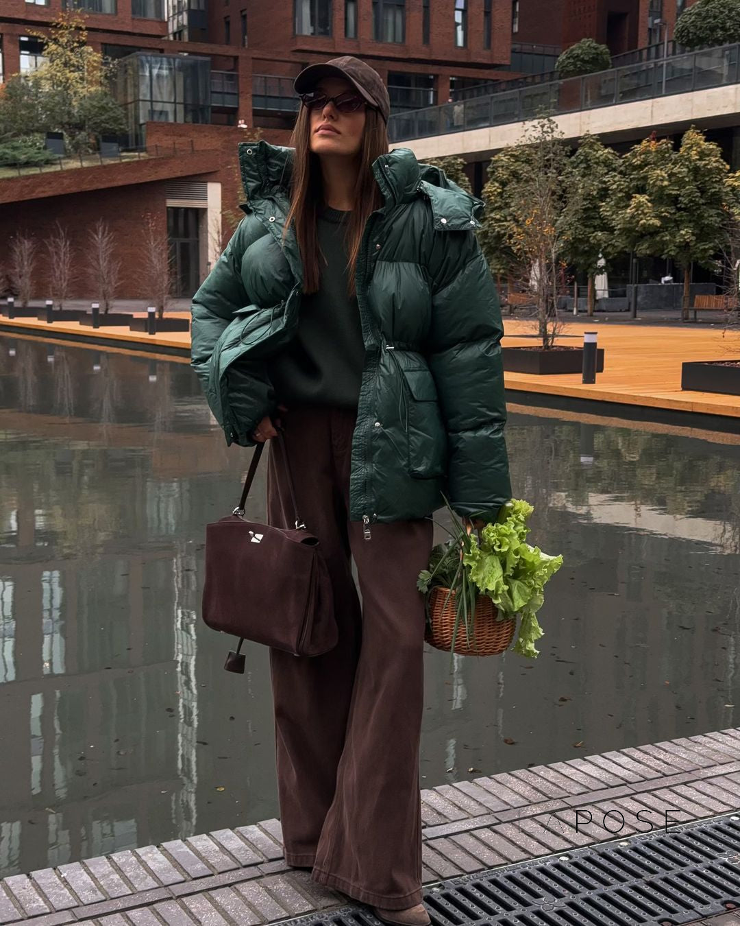 Zalayah Cropped Puffer Jacket [556EGS43]