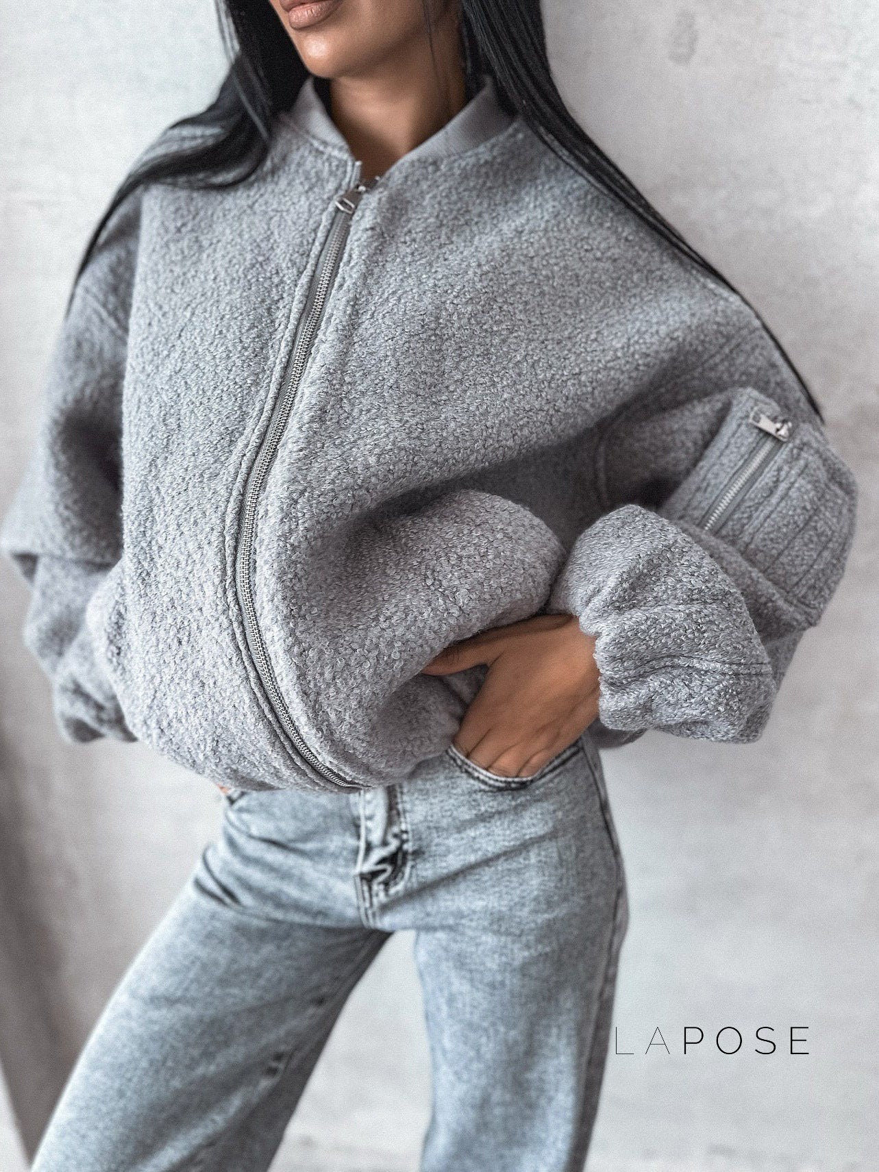 Zamya Cozy Fleece Jacket [EF3L22PJ]