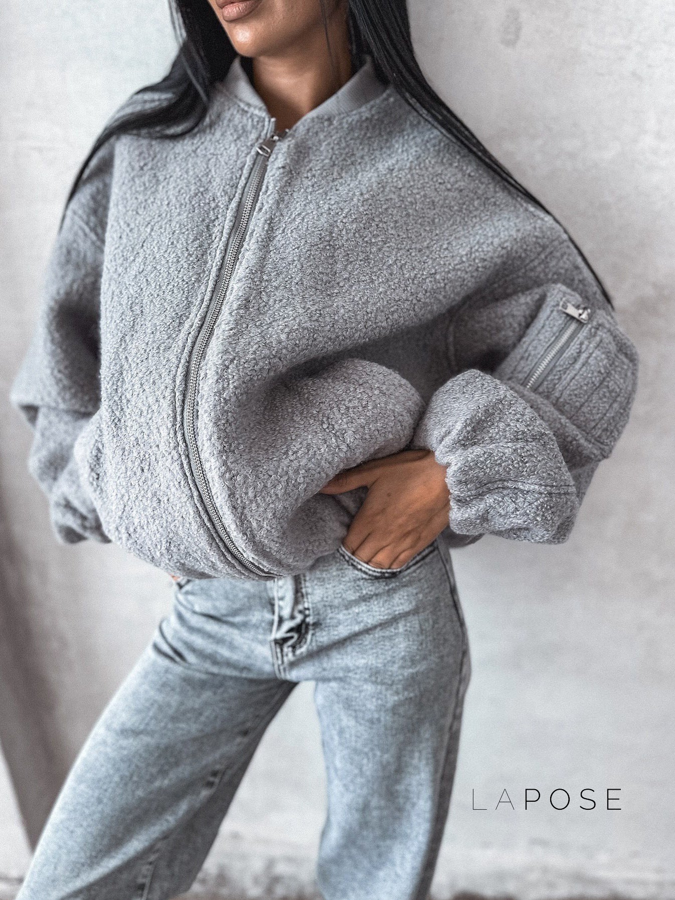 Zamya Cozy Fleece Jacket [MASXS4H0]