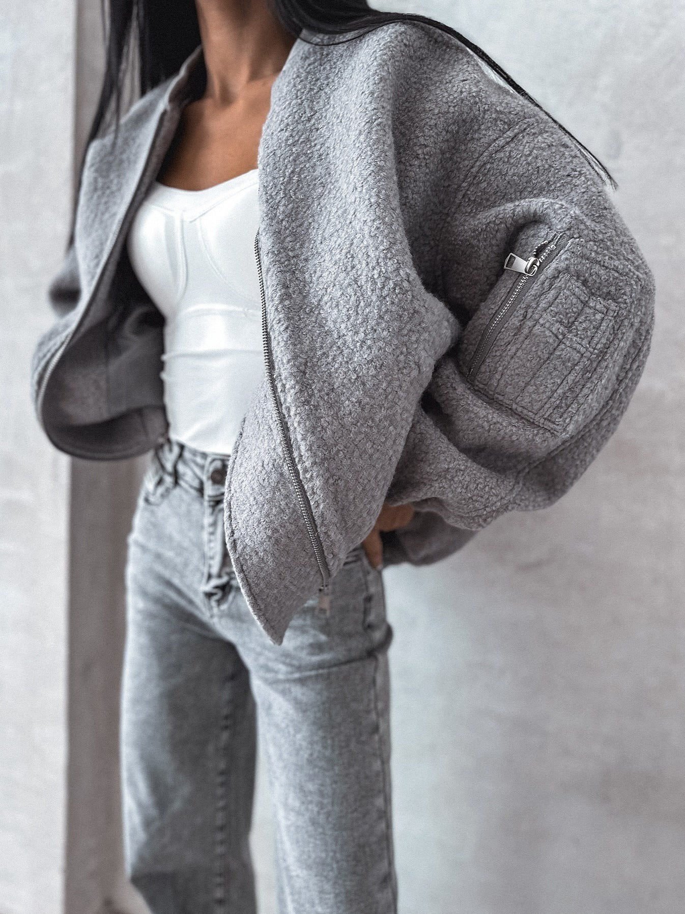 Zamya Cozy Fleece Jacket [V8KWGPPD]