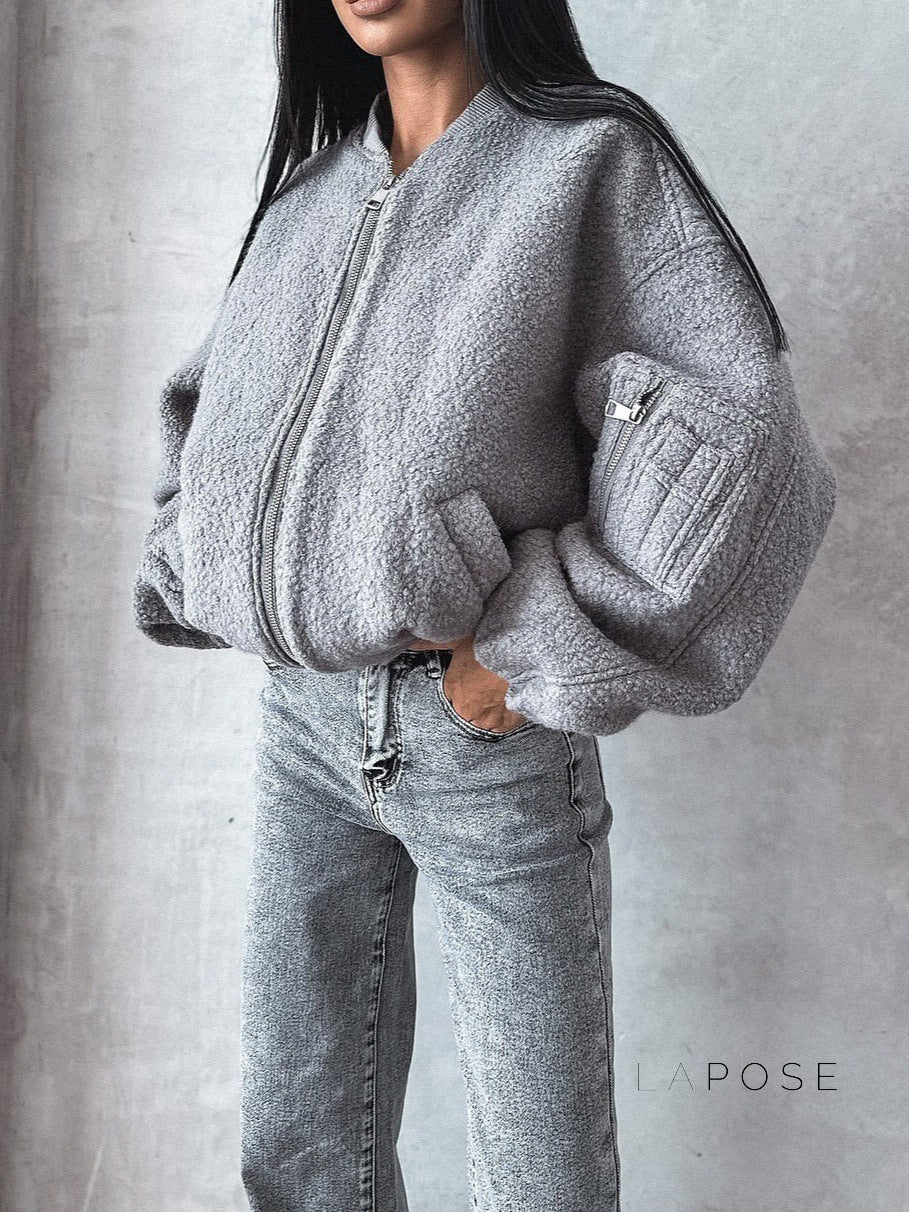 Zamya Cozy Fleece Jacket [AMD7BV8T]