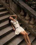 Zaya Strappy Knit Mini Dress [KSNAPBI1]