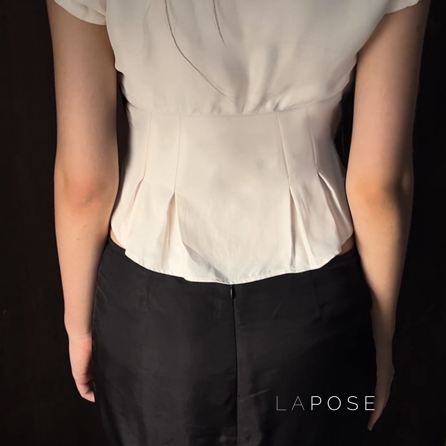Zehra Puff Sleeve Bow Top