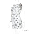 Zen Polka Dot Mini Dress [QB9F0TO2]
