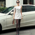 Zen Polka Dot Mini Dress [816X5DYY]