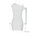 Zen Polka Dot Mini Dress [6DFCC5S6]