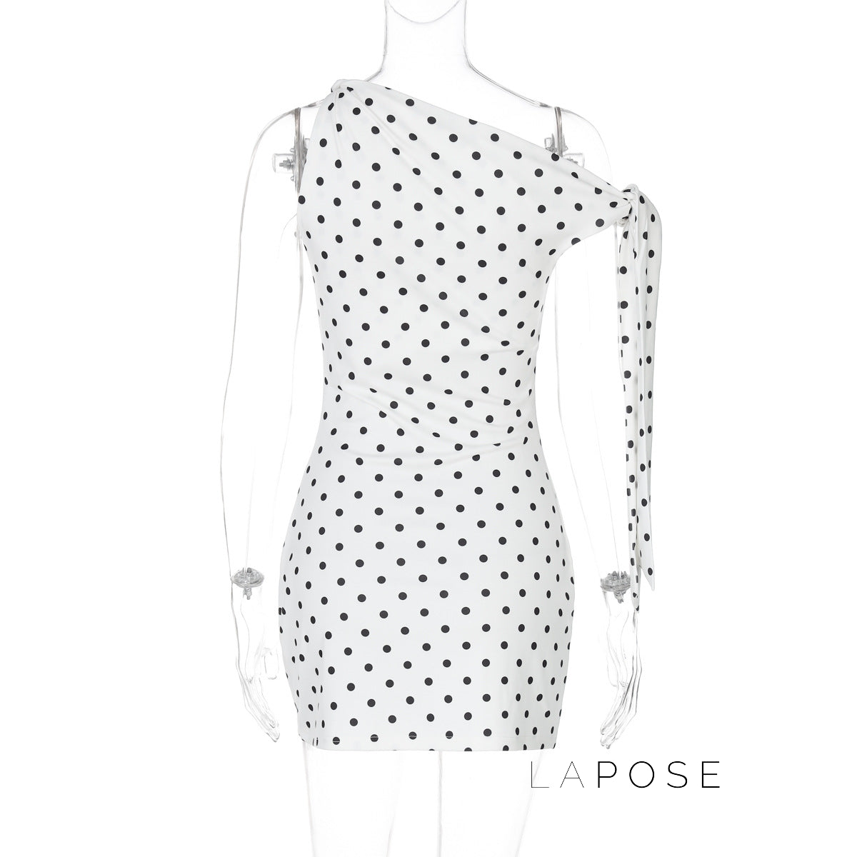Zen Polka Dot Mini Dress [6DFCC5S6]