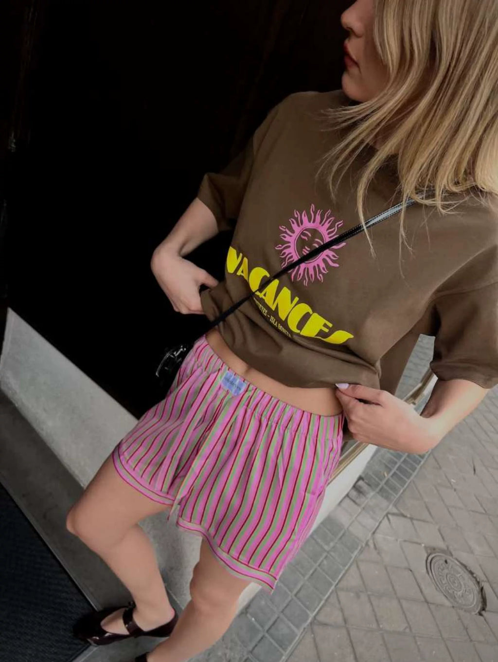 Zen Vacances Graphic Oversized T-Shirt