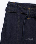 Zendayah Denim Suspender Pant Set [179Q1093]
