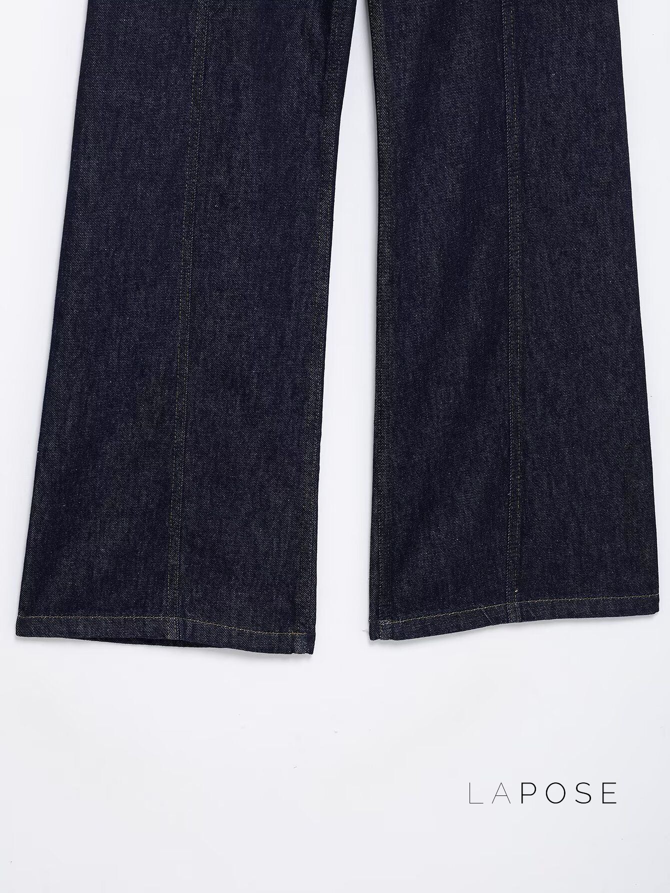 Zendayah Denim Suspender Pant Set [W5XZQFG5]