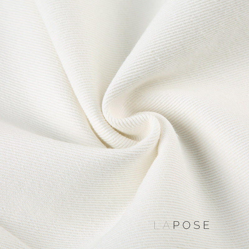 Ziah Low Waist Patchwork Wide-Leg Jeans [K6FZFJWV]