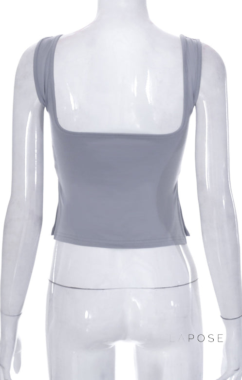 Ziona Backless Square Neck Crop Top [Q89BHSKE]