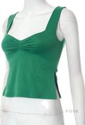 Ziona Backless Square Neck Crop Top [PFT20VJ2]