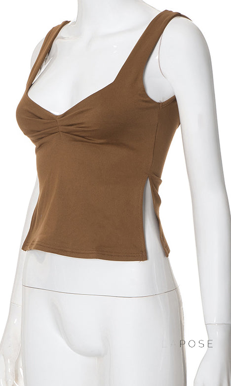 Ziona Backless Square Neck Crop Top [XBXJZ386]